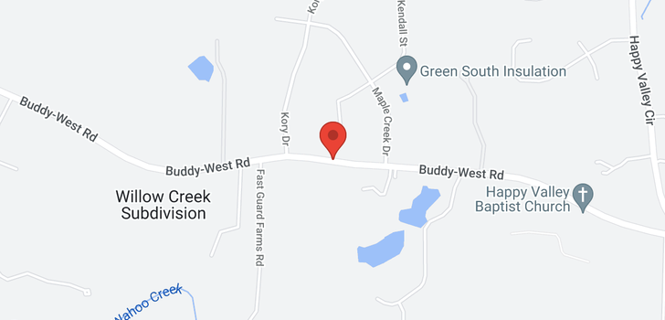 map of 714 Buddy Grovetown, GA 30813